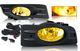 Honda Accord Coupe 2006-2007 Yellow OEM Style Fog Lights Kit