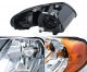 Chrysler Town and Country 2001-2007 Clear Replacement Headlights