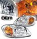 Chevy Cobalt 2005-2007 Clear Replacement Headlights