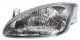 Hyundai Elantra 1999-2000 Left Driver Side Replacement Headlight