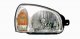 Hyundai Santa Fe 2003 Right Passenger Side Replacement Headlight
