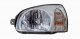Hyundai Santa Fe 2001-2003 Left Driver Side Replacement Headlight