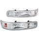 Chevy Suburban 2000-2006 Clear Bumper Lights