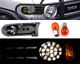 Toyota FJ Cruiser 2007-2009 Black Bumper Light
