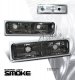 GMC Sierra 3500 1994-1998 Smoked Front Bumper Lights