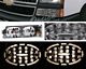 Chevy Silverado 2003-2006 Smoked LED Style Bumper Lights