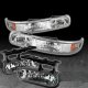 Chevy Tahoe 2000-2006 Clear Bumper Lights and Fog Lights