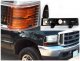 Ford F250 Super Duty 1999-2004 Black Bumper Lights and Corner Lights
