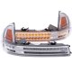 Dodge Dakota 1997-2004 LED Bumper Lights and Corner Lights Chrome
