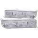 Jeep Cherokee 1997-2001 Bumper Lights Chrome