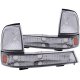 Ford Ranger 1998-2000 Bumper Lights and Corner Lights Chrome