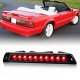 Ford Mustang Convertible 1987-1993 Black LED Third Brake Light