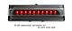 Chevy Corvette 1991-1996 Black LED Third Brake Light