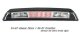Nissan Frontier 2005-2008 Clear LED Third Brake Light