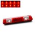 Ford F150 2004-2008 Red and Clear LED Third Brake Light