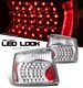 Dodge Charger 2006-2008 Clear LED Look Tail Lights