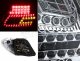 Mercedes Benz C Class 2008-2010 Chrome LED Tail Lights