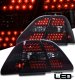 Lexus LS430 2001-2003 Red Smoked LED Tail Lights