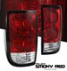 Chevy Blazer 1995-2004 Red Smoked Altezza Tail Lights