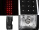 Hummer H2 2003-2009 Black LED Tail Lights