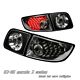 Mazda 3 Sedan 2004-2006 Black LED Tail Lights