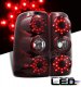 GMC Yukon 2000-2006 Red Smoked LED Tail Lights