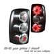 Chevy Suburban 2000-2006 Black LED Tail Lights