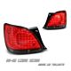 Lexus GS300 1998-2005 Red and Smoked LED Tail Lights