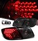 Mazda 3 Sedan 2004-2006 Smoked LED Tail Lights