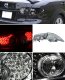 Mazda 6 2003-2008 Black LED Tail Lights