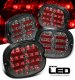 Chevy Corvette 1991-1996 Smoked LED Tail Lights