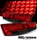 Hyundai Sonata 2006-2007 Red and Smoked LED Tail Lights