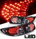 Mazda 6 2003-2008 Black LED Tail Lights