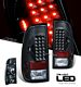 Ford F150 1997-2003 Black LED Tail Lights