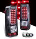 Hummer H3 2006-2009 Black LED Tail Lights