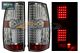 Chevy Suburban 2007-2014 Depo Clear LED Tail Lights