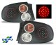 Pontiac GTO 2004-2006 Depo Black LED Tail Lights