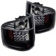 Isuzu Hombre 1996-2000 Black LED Tail Lights