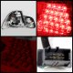BMW 3 Series E46 Sedan 2002-2005 Red and Smoked LED Tail Lights