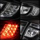 Mazda 3 Sedan 2003-2008 Black LED Tail Lights