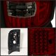 Dodge Ram 2500 1994-2002 Red and Smoked LED Tail Lights