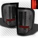 Chevy Silverado 3500HD 2007-2013 Smoked LED Tail Lights