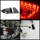 Toyota Corolla 2009-2010 Black LED Tail Lights