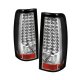 Chevy Silverado 2003-2006 Clear LED Tail Lights