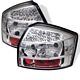 Audi A4 2002-2005 Clear LED Tail Lights