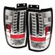 Ford Expedition 1997-2002 Clear LED Tail Lights