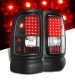 Dodge Ram 1994-2001 Black LED Tail Lights