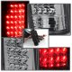 Chevy Tahoe 1995-1999 LED Tail Lights Chrome