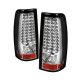 Chevy Silverado 1999-2002 Clear LED Tail Lights