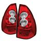 Lexus GX470 2003-2007 Red and Clear LED Tail Lights